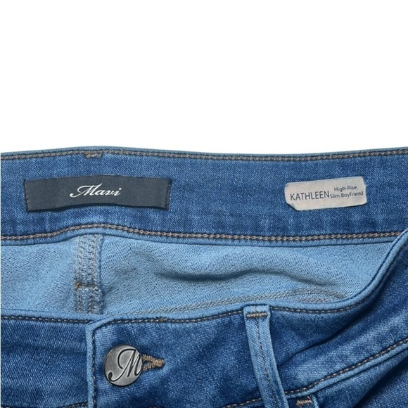 Mavi Women's Kathleen High Rise Slim Boyfriend Jeans Size 32 - Picture 7 of 10